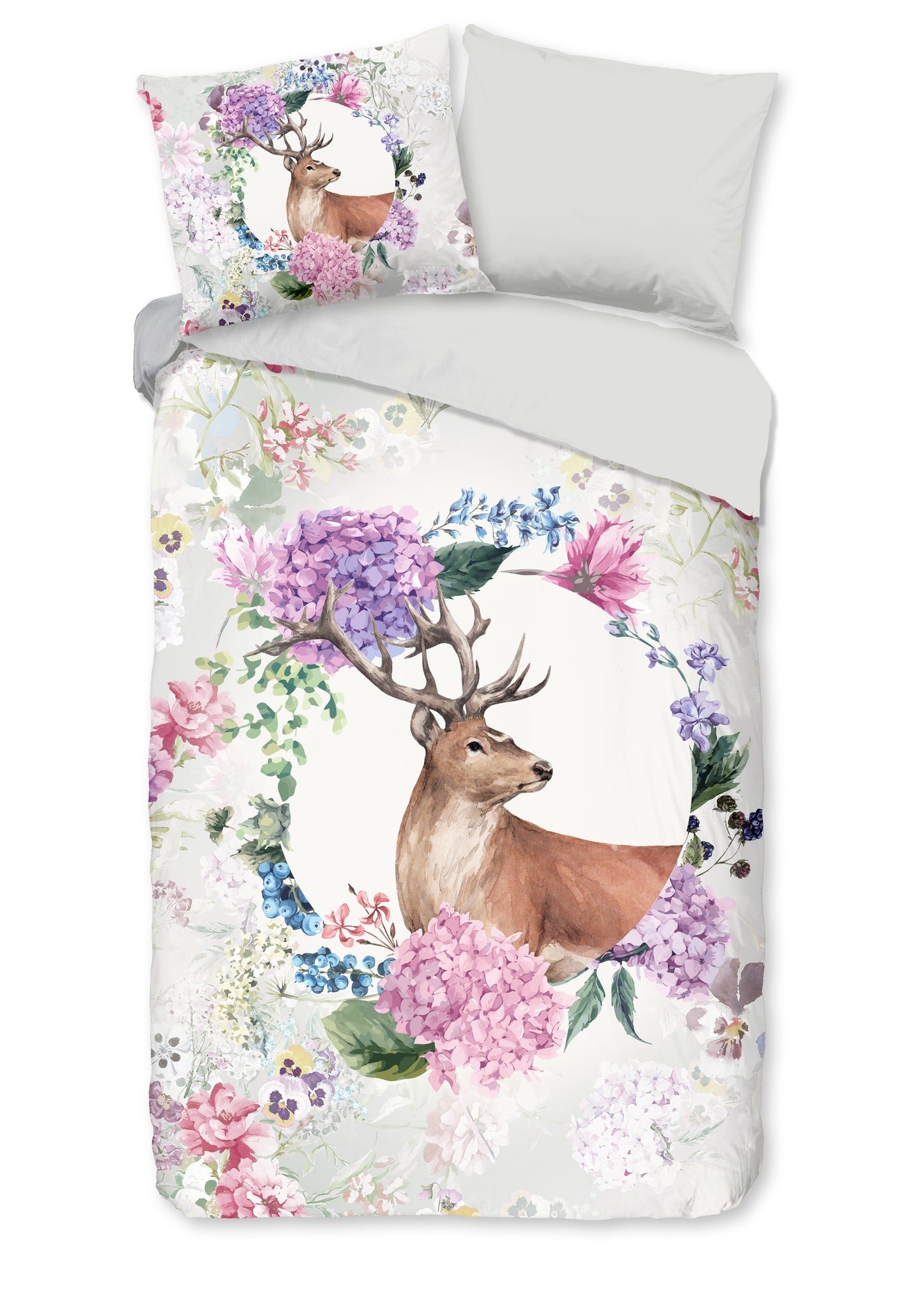 Dekbedovertrek Good Morning Flanel Vedet - 1 persoons 140Ã—200/220 cm