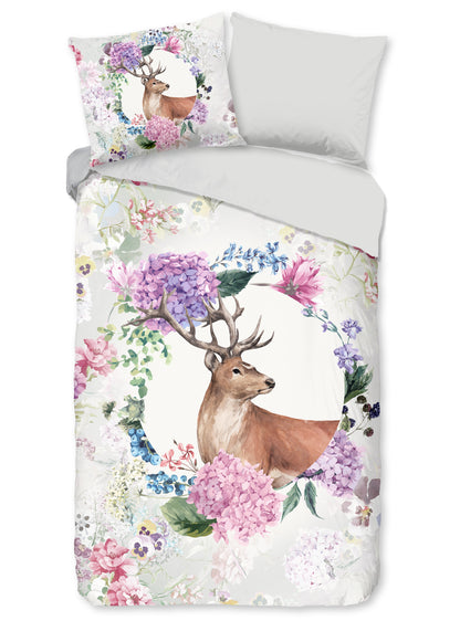 Dekbedovertrek Good Morning Flanel Vedet - 1 persoons 140Ã—200/220 cm