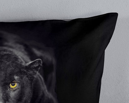 Dekbedovertrek Pure microvezel Panter - Lits jumeaux 240x200/220 cm