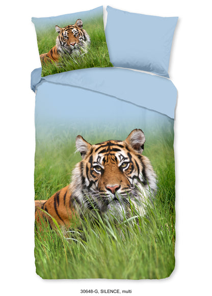 Dekbedovertrek Good Morning Silence - 1 persoons 140Ã—200/220 cm