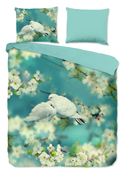 Dekbedovertrek Good Morning Loving - 2 persoons 200x200/220 cm