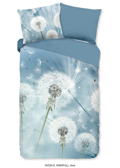 Dekbedovertrek Good Morning Wishfull - 1 persoons 140Ã—200/220 cm