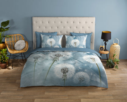 Dekbedovertrek Good Morning Wishfull - 1 persoons 140Ã—200/220 cm