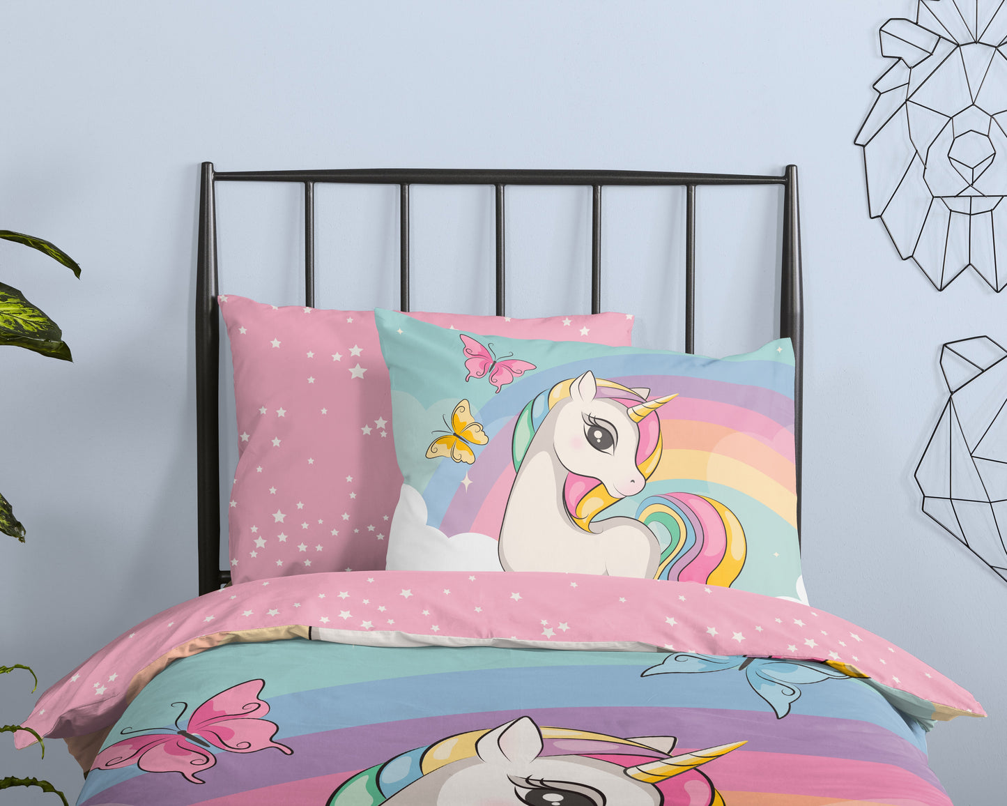 Kinderdekbedovertrek Good Morning Dash - 1 persoons 140Ã—200/220 cm