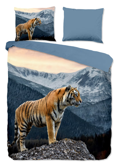 Dekbedovertrek Pure microvezel Sky - Lits jumeaux 240x200/220 cm