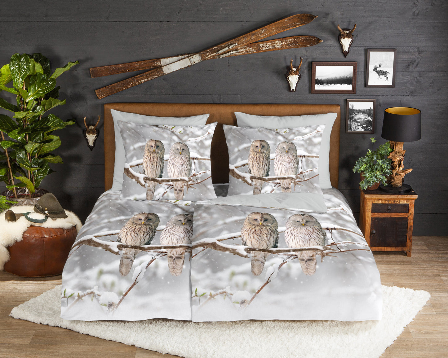 Dekbedovertrek Good Morning Flanel Febe - Duitsland 200x200 + 2* 80x80 cm
