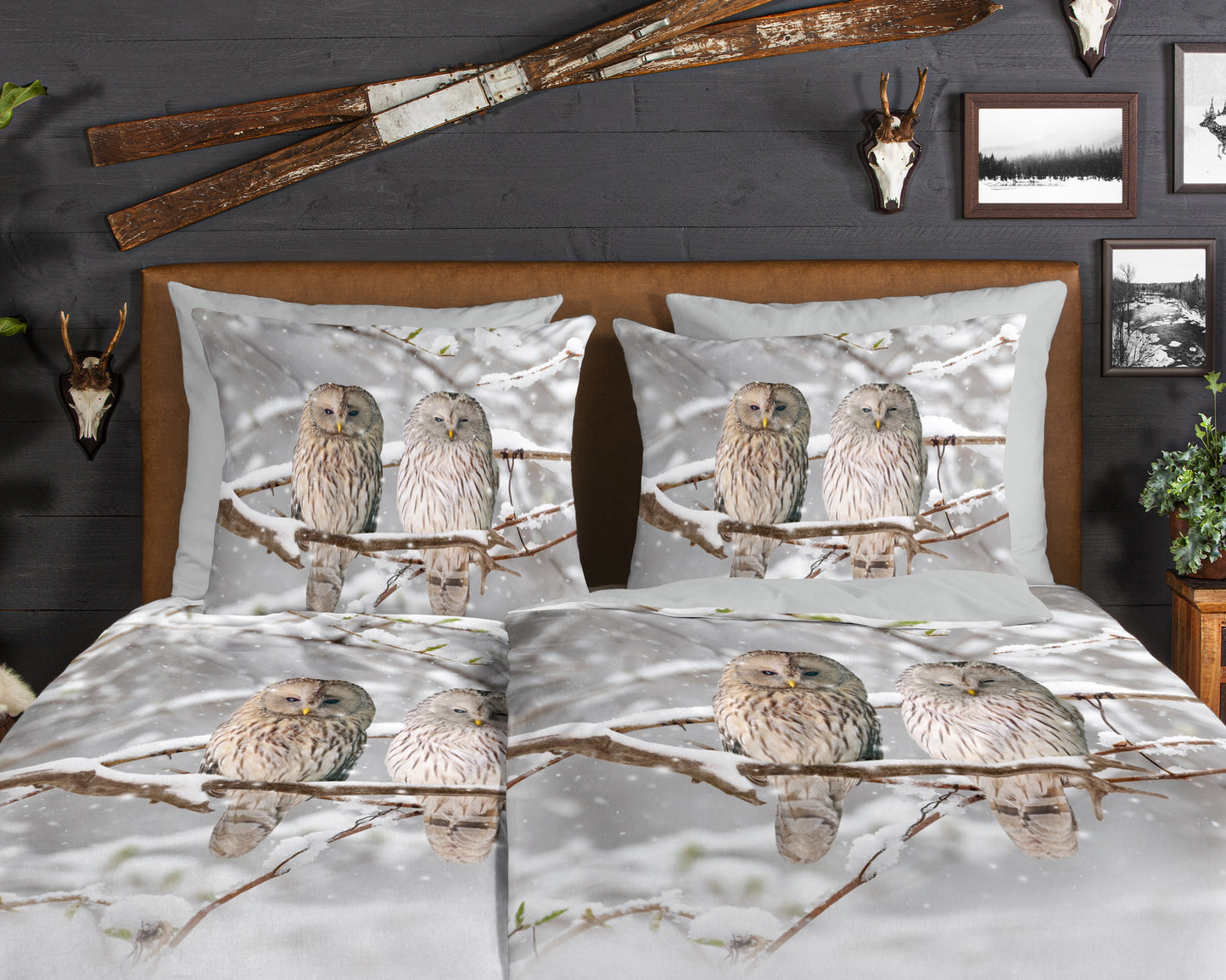 Dekbedovertrek Good Morning Flanel Febe - Duitsland 200x200 + 2* 80x80 cm