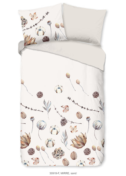 Dekbedovertrek Good Morning Flanel Mirre - 1 persoons 140Ã—200/220 cm
