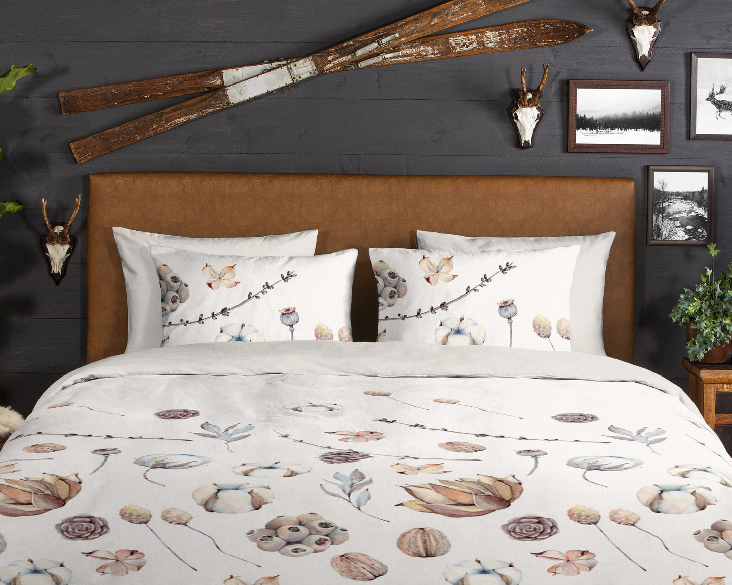 Dekbedovertrek Good Morning Flanel Mirre - 1 persoons 140Ã—200/220 cm
