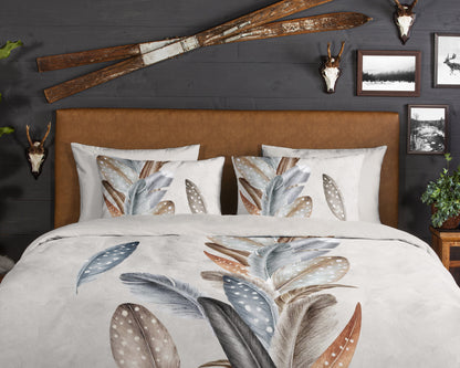 Dekbedovertrek Good Morning Flanel Eina - 2 persoons 200x200/220 cm