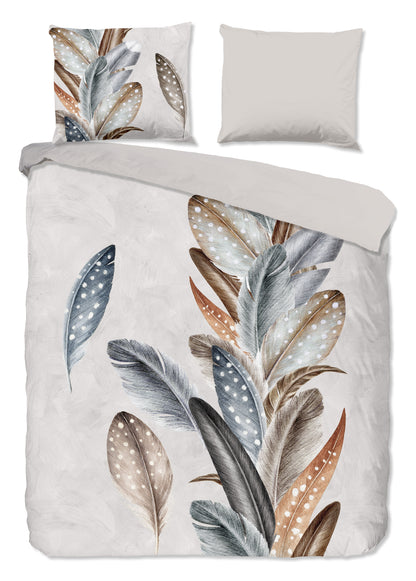 Dekbedovertrek Good Morning Flanel Eina - Lits jumeaux 240x200/220 cm