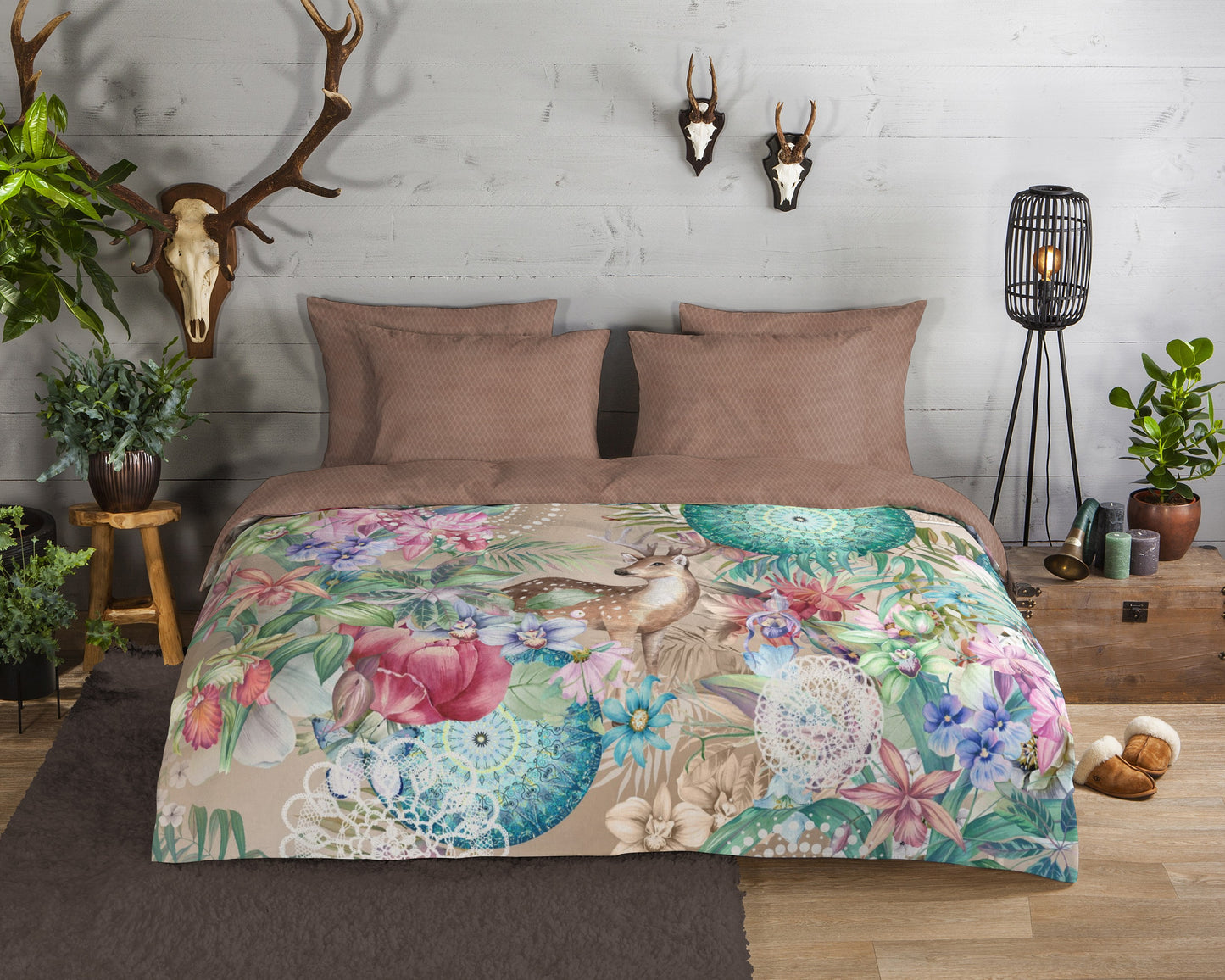 Dekbedovertrek HIP Flanel Hebe - Oostenrijk 140x200 + 1* 70x90 cm