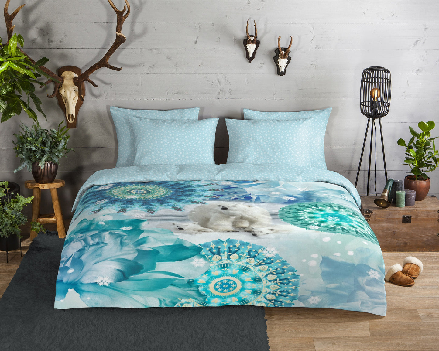 Dekbedovertrek HIP Flanel Seppo - Oostenrijk 140x200 + 1* 70x90 cm