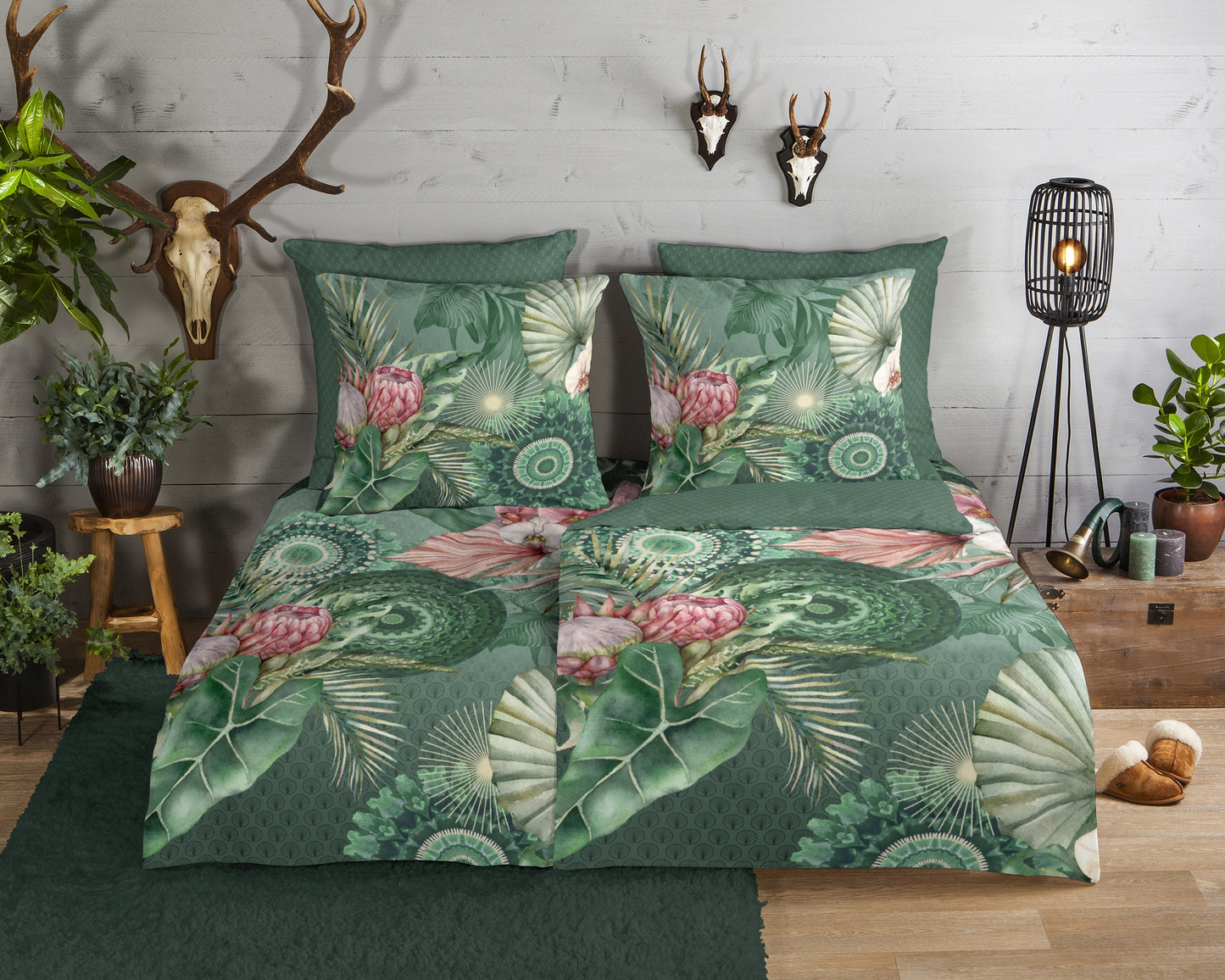 Dekbedovertrek HIP Flanel Egor - Duitsland 135x200 + 1* 80x80 cm