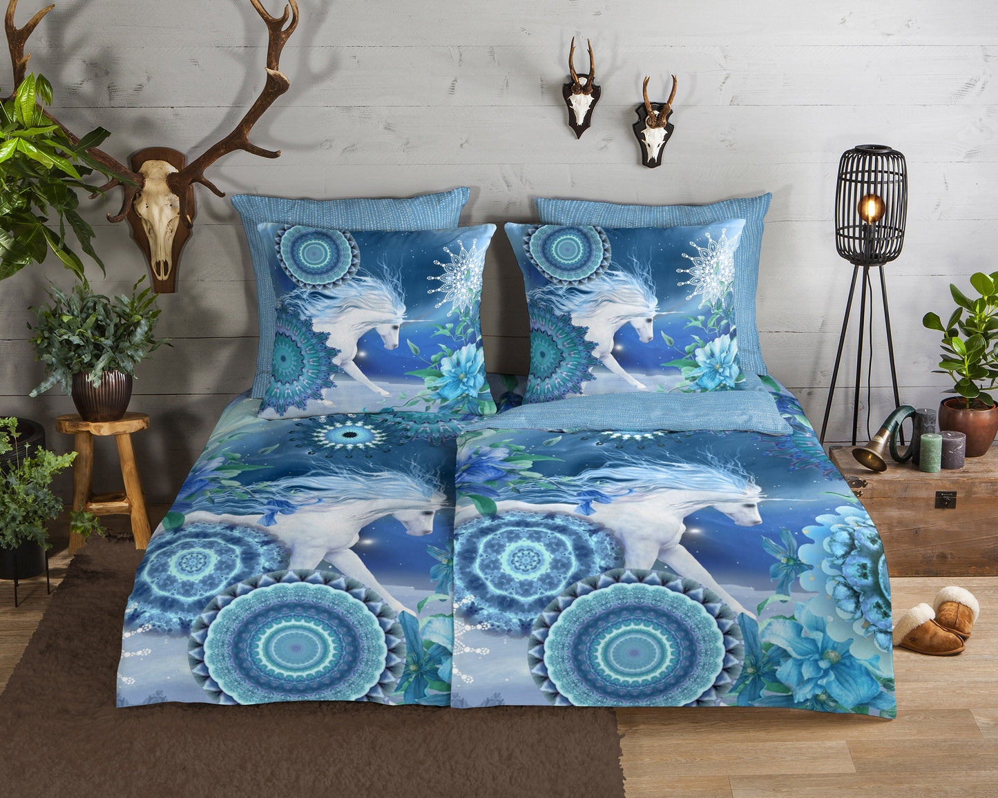 Dekbedovertrek HIP Flanel Lumi - Duitsland 155x220 + 1* 80x80 cm