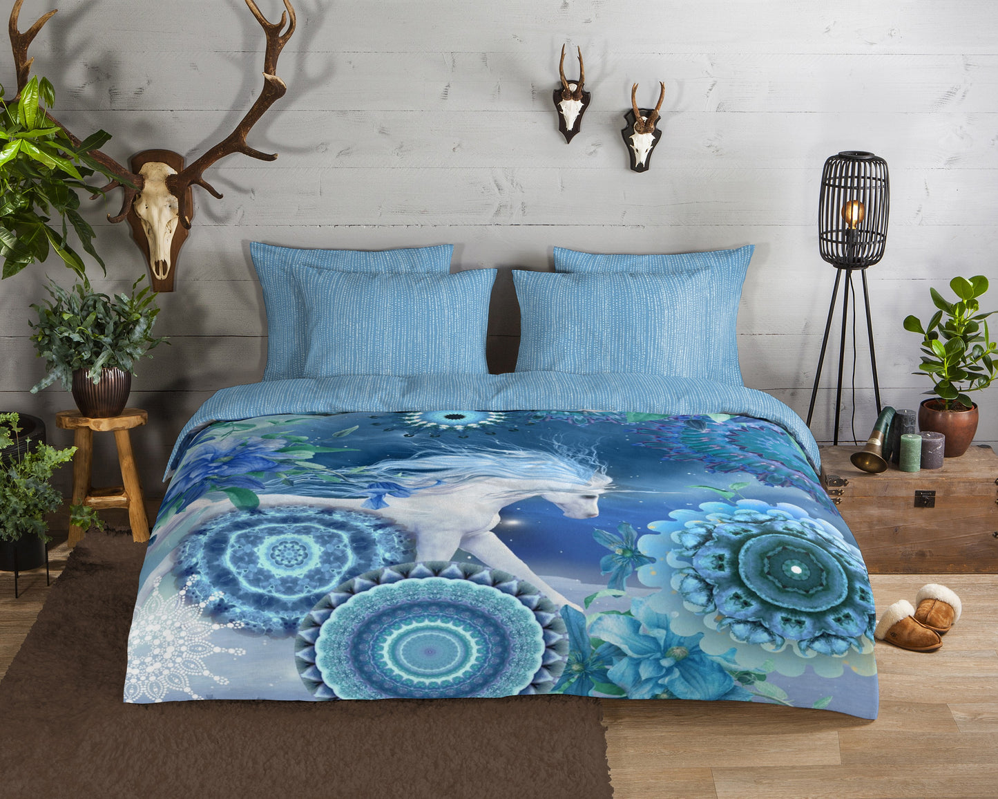 Dekbedovertrek HIP Flanel Lumi - Oostenrijk 140x200 + 1* 70x90 cm