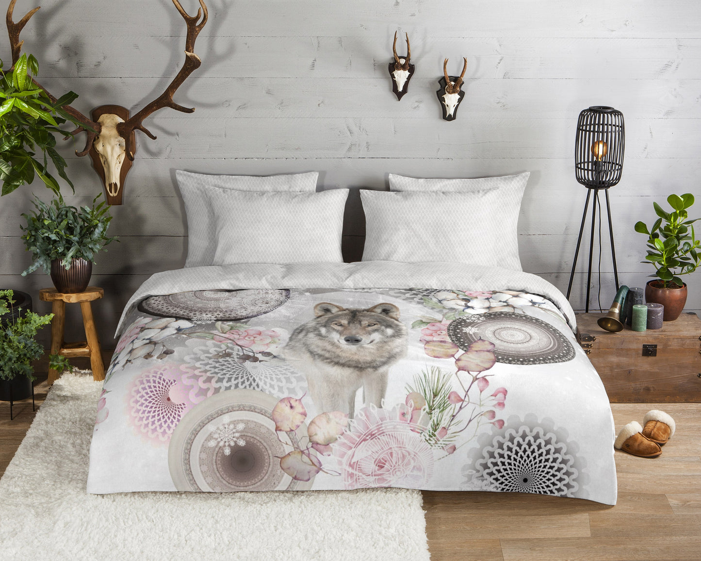 Dekbedovertrek HIP Flanel Isaci - Oostenrijk 140x200 + 1* 70x90 cm