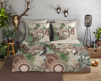 Dekbedovertrek HIP Flanel Kirja - Duitsland 155x220 + 1* 80x80 cm