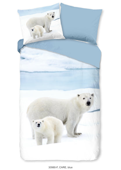 Dekbedovertrek Good Morning Flanel Care - 1 persoons 140Ã—200/220 cm