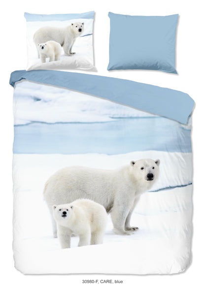 Dekbedovertrek Good Morning Flanel Care - Lits jumeaux 240x200/220 cm