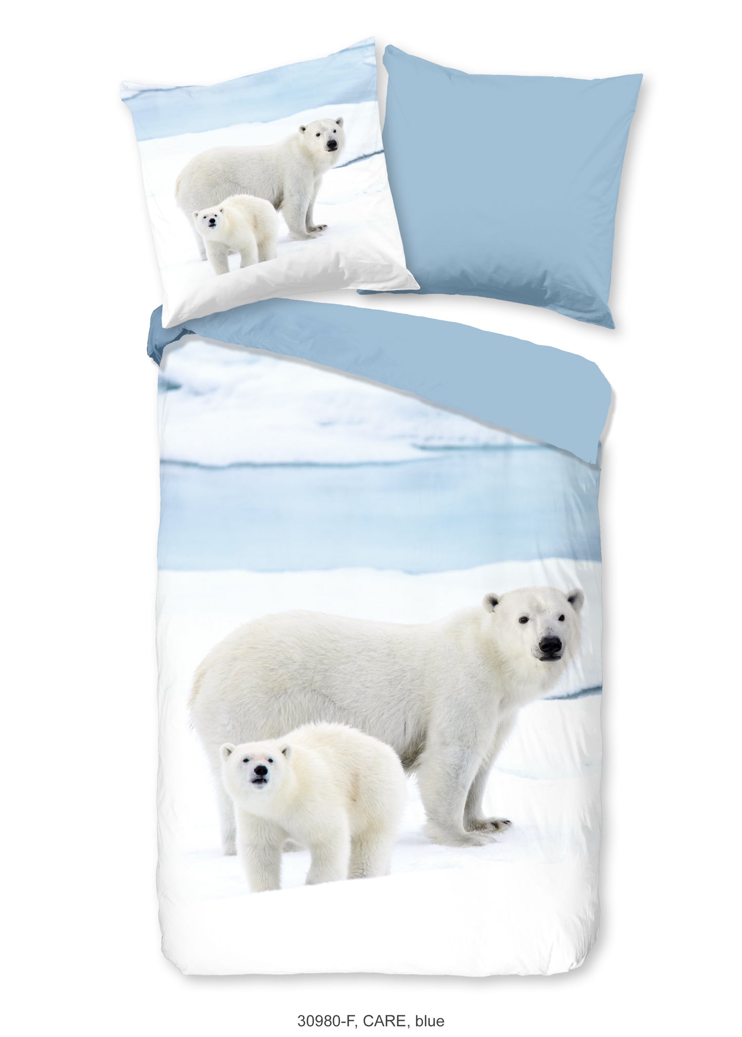 Dekbedovertrek Good Morning Flanel Care - Duitsland 135x200 + 1* 80x80 cm