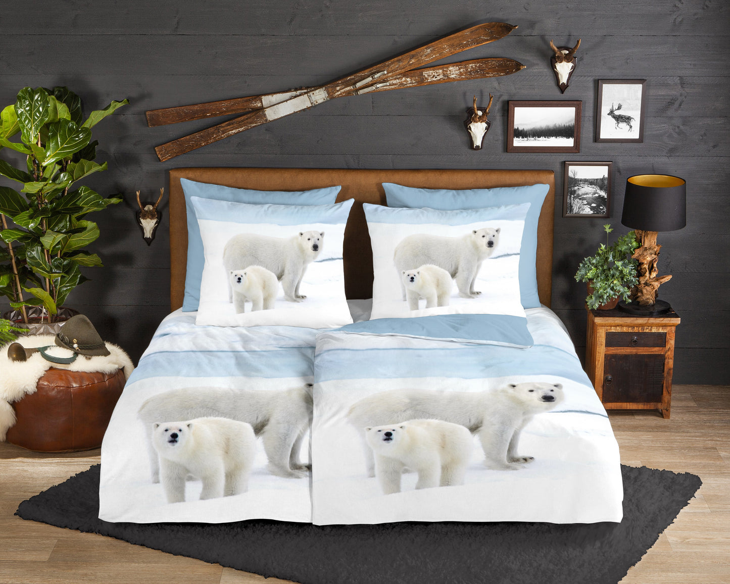 Dekbedovertrek Good Morning Flanel Care - Duitsland 135x200 + 1* 80x80 cm