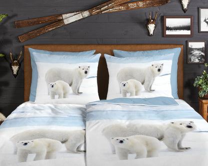 Dekbedovertrek Good Morning Flanel Care - Duitsland 135x200 + 1* 80x80 cm