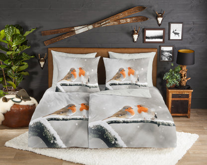 Dekbedovertrek Good Morning Flanel Greets - Duitsland 200x200 + 2* 80x80 cm