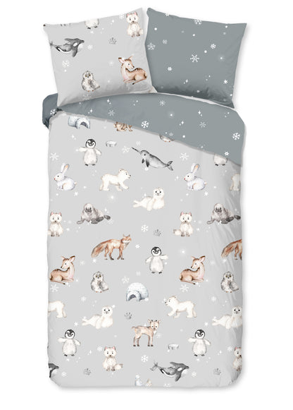 Kinderdekbedovertrek Good Morning Flanel Cira - 1 persoons 140Ã—200/220 cm