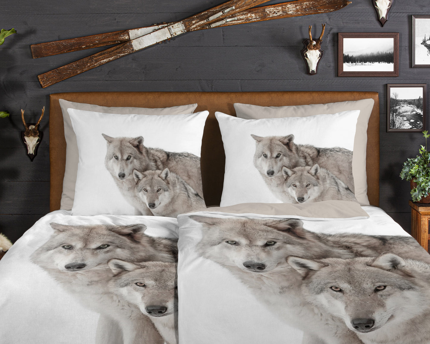 Dekbedovertrek Good Morning Flanel Fera - Duitsland 200x200 + 2* 80x80 cm