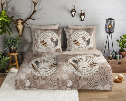 Dekbedovertrek HIP Flanel Ringhda - Duitsland 200x200 + 2* 80x80 cm