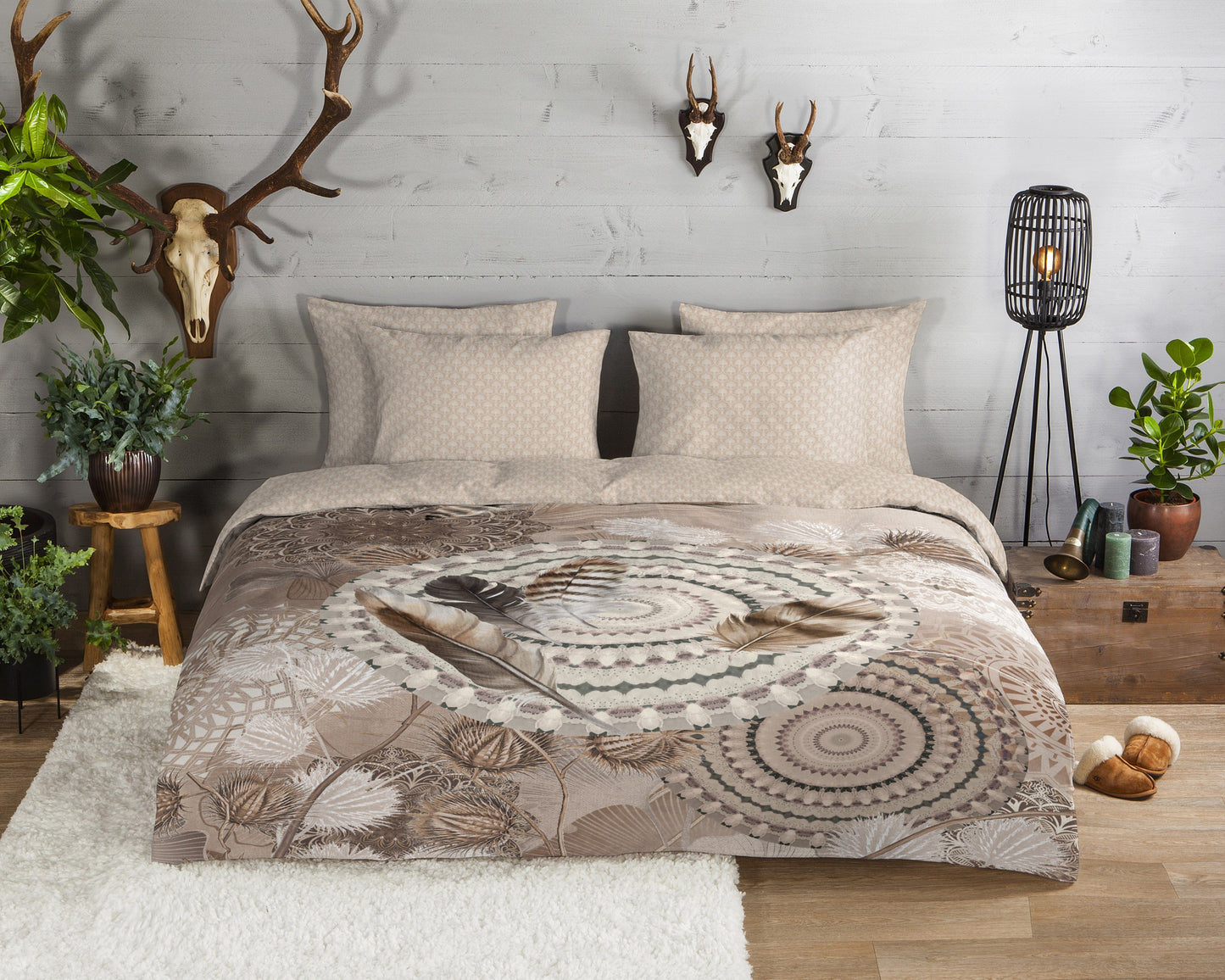 Dekbedovertrek HIP Flanel Ringhda - Oostenrijk 140x200 + 1* 70x90 cm