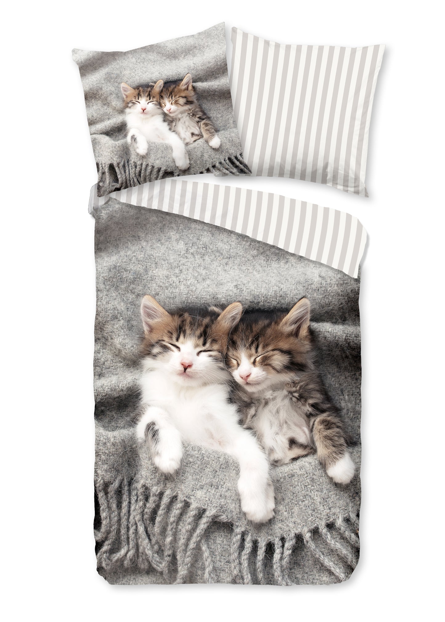 Kinderdekbedovertrek Pure microvezel Snooze - Duitsland 135x200 + 1* 80x80 cm