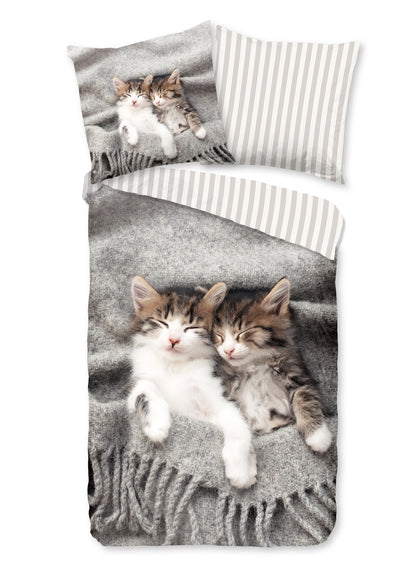 Kinderdekbedovertrek Pure microvezel Snooze - Duitsland 135x200 + 1* 80x80 cm