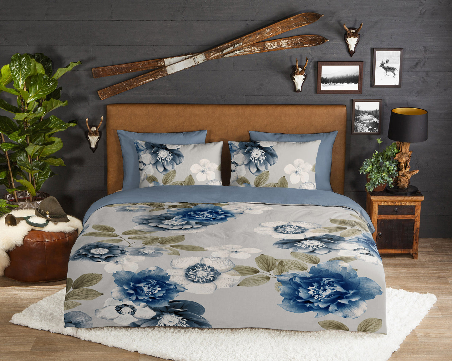 Dekbedovertrek Good Morning Flanel Gabin - 2 persoons 200x200/220 cm