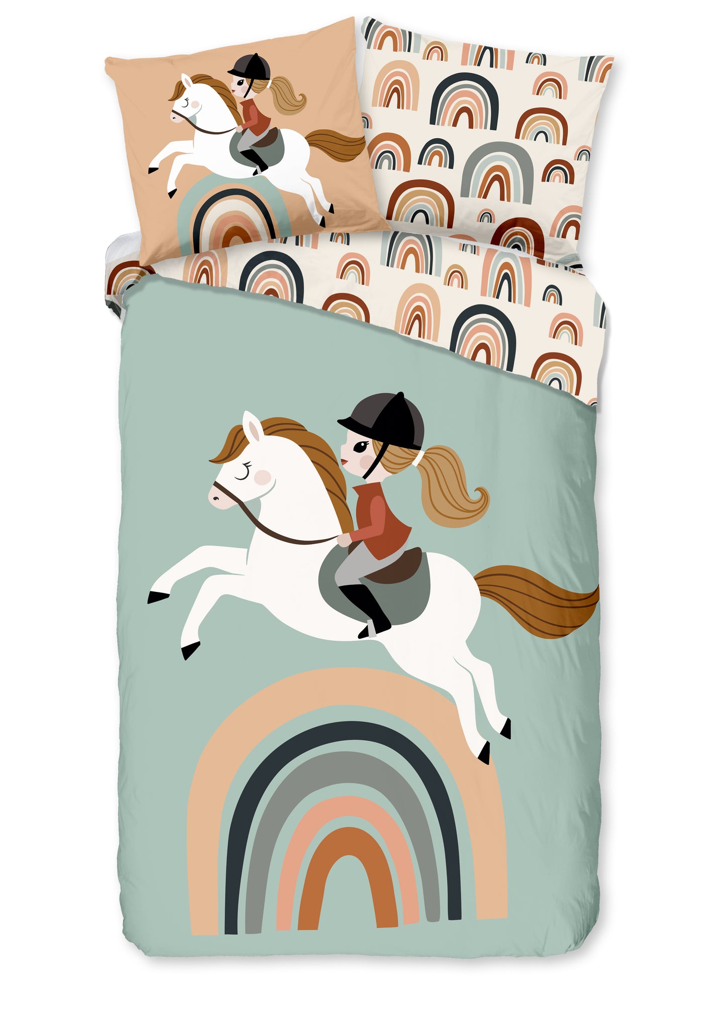 Kinderdekbedovertrek Good Morning Destin - 1 persoons 140Ã—200/220 cm