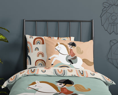 Kinderdekbedovertrek Good Morning Destin - 1 persoons 140Ã—200/220 cm