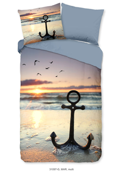 Dekbedovertrek Good Morning Mar - 1 persoons 140Ã—200/220 cm