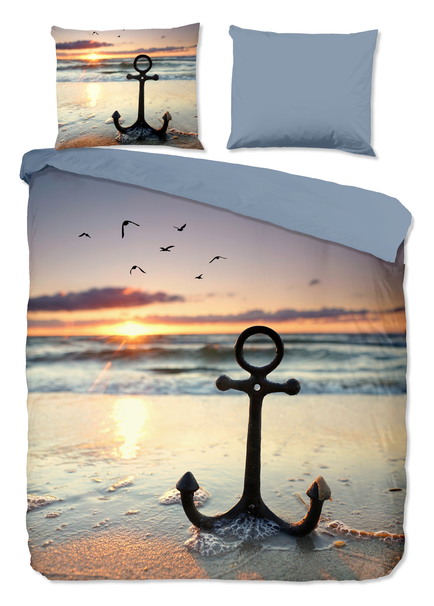 Dekbedovertrek Good Morning Mar - 2 persoons 200x200/220 cm