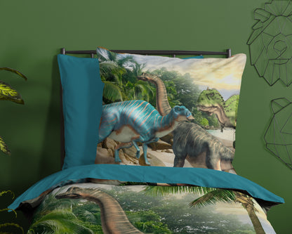 Kinderdekbedovertrek Pure microvezel Neneh - Duitsland 135x200 + 1* 80x80 cm