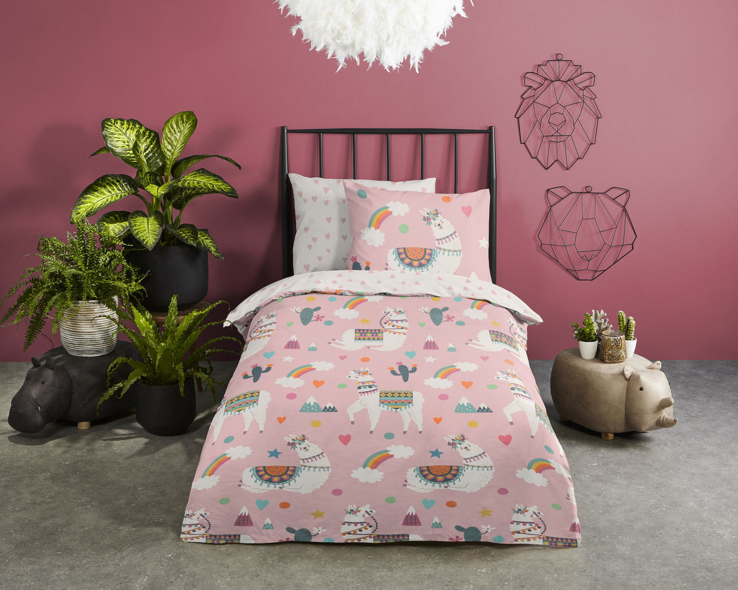 Kinderdekbedovertrek Pure microvezel Paca - 1 persoons 140Ã—200/220 cm