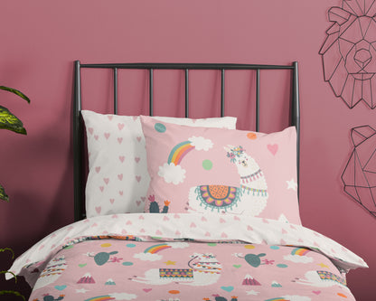 Kinderdekbedovertrek Pure microvezel Paca - 1 persoons 140Ã—200/220 cm