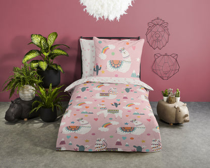 Kinderdekbedovertrek Pure microvezel Paca - Duitsland 135x200 + 1* 80x80 cm