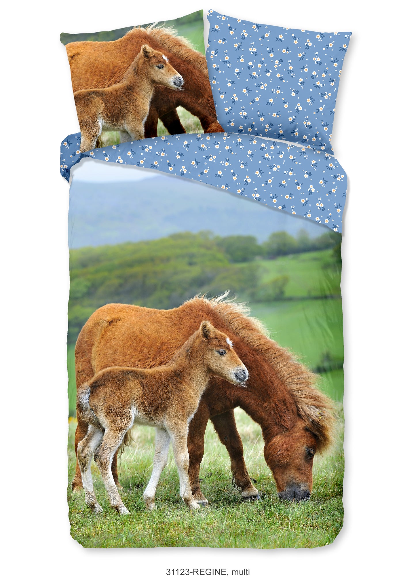 Kinderdekbedovertrek Good Morning Regine - 1 persoons 140Ã—200/220 cm