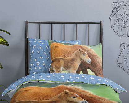 Kinderdekbedovertrek Good Morning Regine - 1 persoons 140Ã—200/220 cm