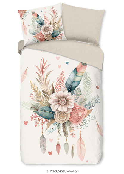 Dekbedovertrek Good Morning Videl - 1 persoons 140Ã—200/220 cm