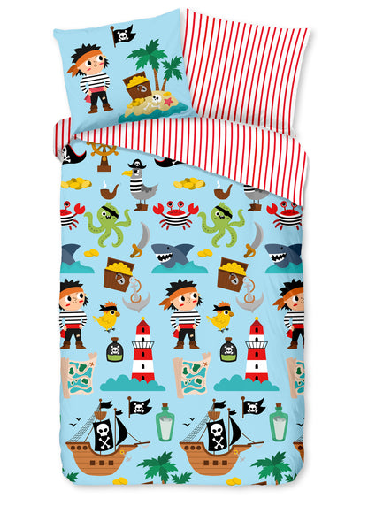 Kinderdekbedovertrek Good Morning Caribbean - 1 persoons 140Ã—200/220 cm