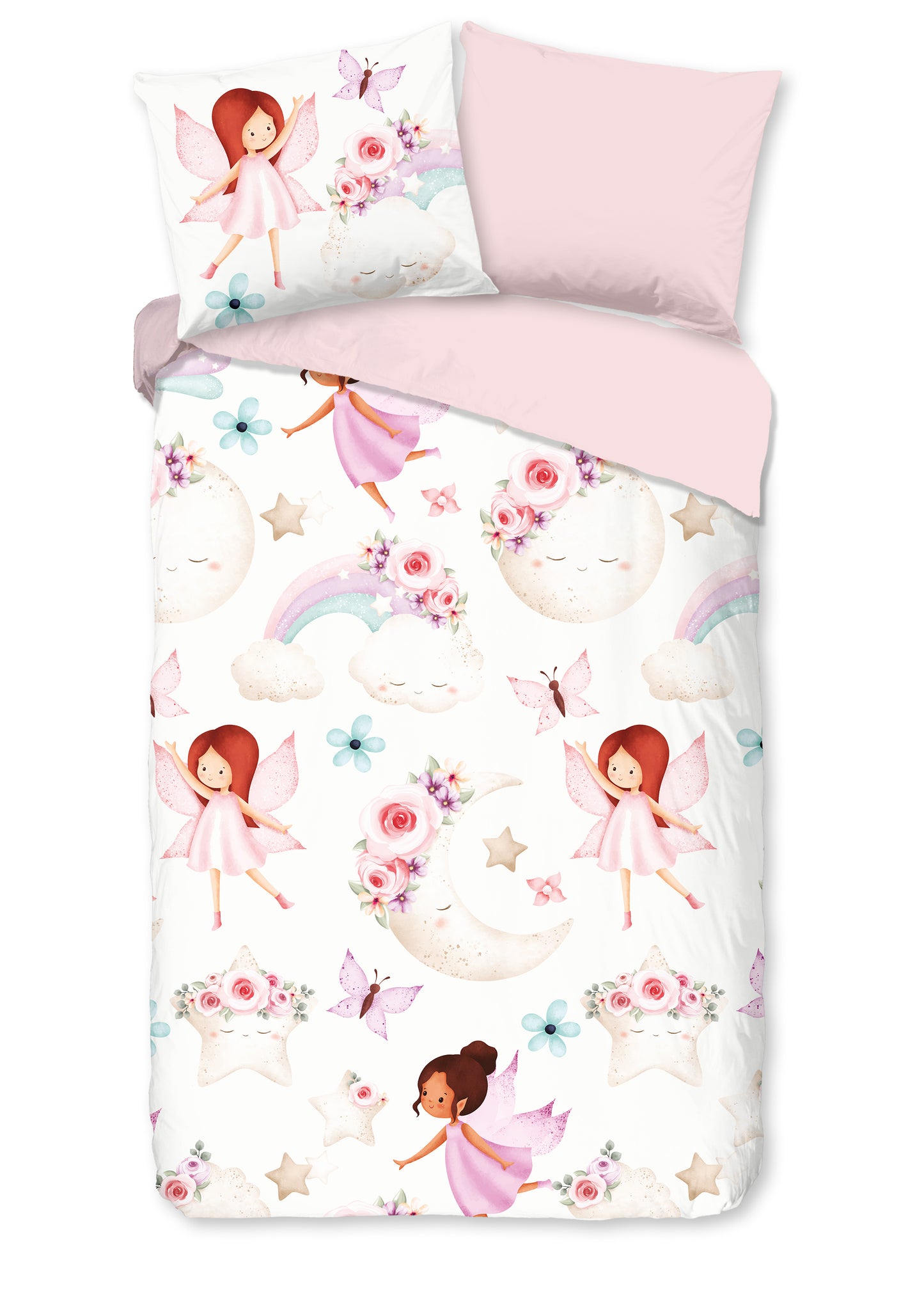 Kinderdekbedovertrek Good Morning Lucia - 1 persoons 140Ã—200/220 cm
