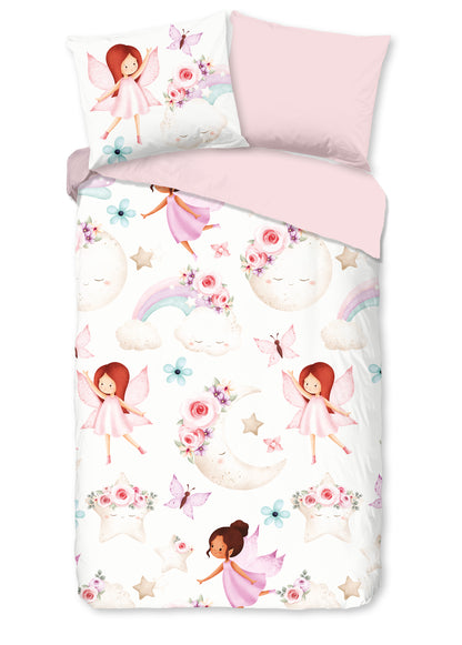 Kinderdekbedovertrek Good Morning Lucia - 1 persoons 140Ã—200/220 cm