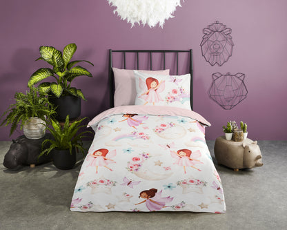 Kinderdekbedovertrek Good Morning Lucia - 1 persoons 140Ã—200/220 cm